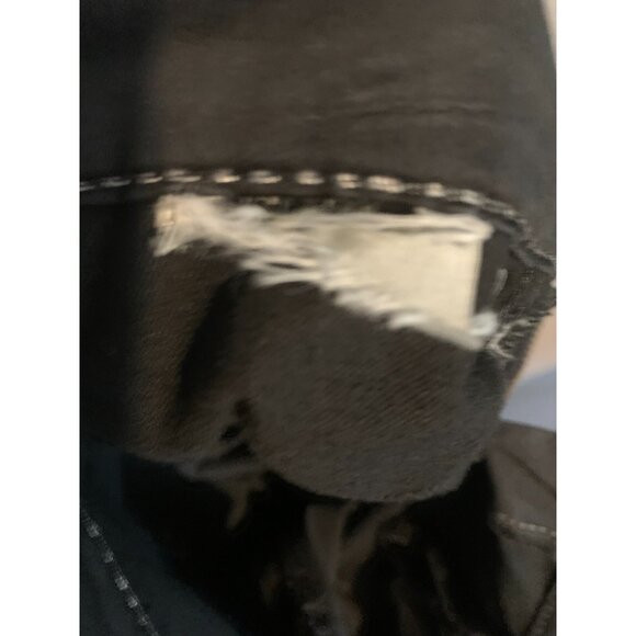 Vintage Y2K Guess Starlet Low Rise Skinny Jeans Grunge 90's Unique Black Jean - Picture 9 of 9